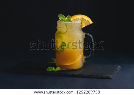 Similar – Foto Bild Mojito im Steinmetzkrug