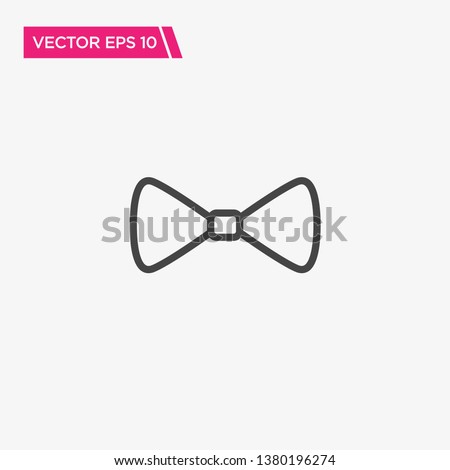 Bow Tie Icon Design, Vector EPS10