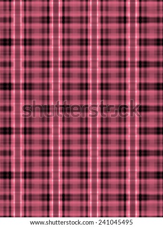 pink and black Tartan Seamless Cloth Pattern