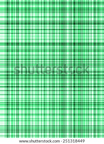 green Tartan Seamless Cloth Pattern