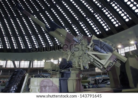 BELGRADE-JUNE 25:Self-Propelled Howitzer on the \