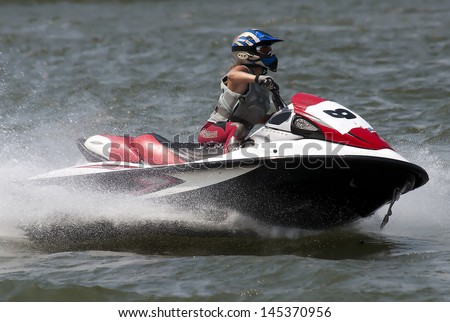 BELGRADE-JULY 7:Driver Jelena Maletic (SRB) during the race on 