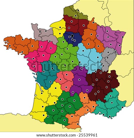 planhipcandhy: departments of france map