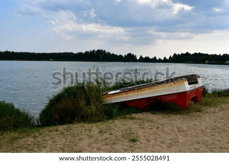 Similar – Foto Bild weites land strand nordsee