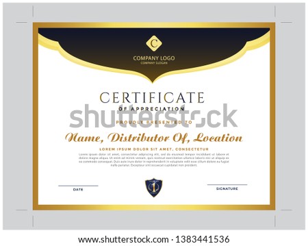 Distributor Certificate and modern certificate