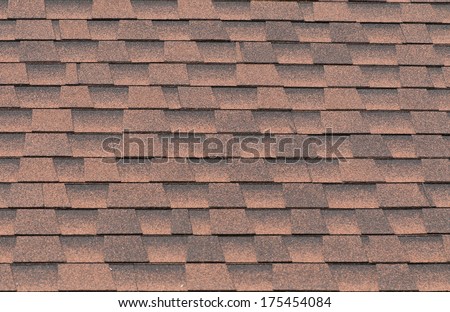 Brown Tiles roof background of thailand