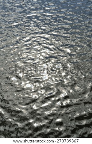 Ripples on the water background