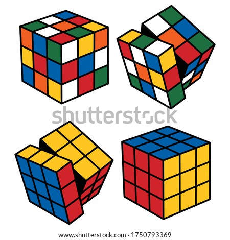 Magic Cube with Rotated Sides