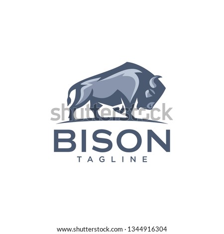 Bison Logo Template