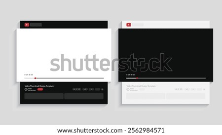 Smartphone with Video Player Vector UI Concept: Play and Pause Streaming on Realistic Frameless Mobile Screen - Online TV Watching Isolated on White Background