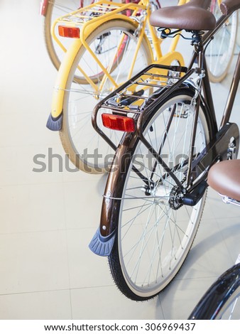 Bicycles wheel colorful stylish Hipster urban transportation