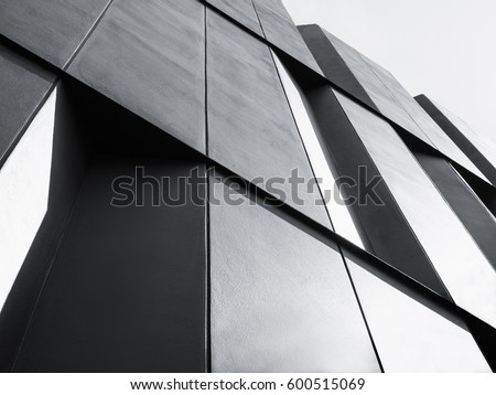 Similar – Image, Stock Photo Architecture detail with facade elements for sun protection