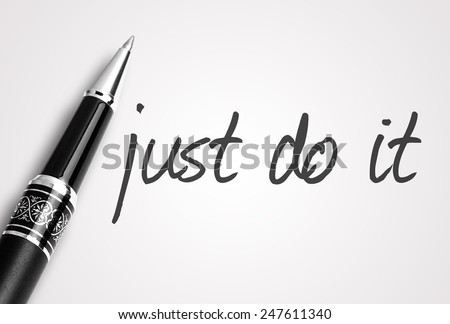 pen writes just do it on paper