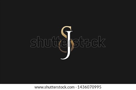 Letter J and letter S logo.js monogram icon