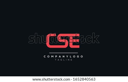Creative CSE logo design template
