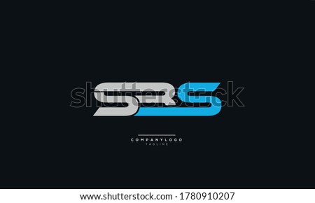 SBS Letter Business Logo Design Alphabet Icon Vector Symbol