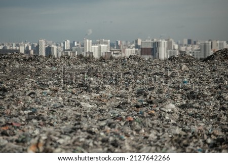 Similar – Image, Stock Photo Landfill pollution