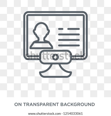 Criminal database icon. Trendy flat vector Criminal database icon on transparent background from law and justice collection. High quality filled Criminal database symbol use for web and mobile