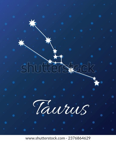 Taurus zodiac Sign, Zodiac symbols icon vector illustration zodiac Taurus star 