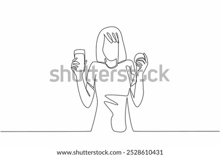 Similar – Image, Stock Photo Woman adding ice in splashing cocktail