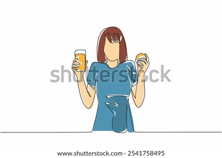 Similar – Image, Stock Photo Woman adding ice in splashing cocktail