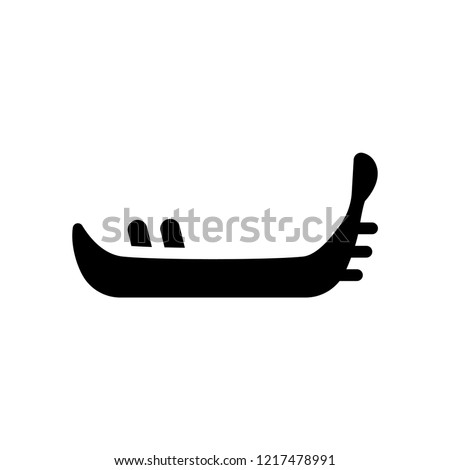 gondola icon. Trendy gondola logo concept on white background from Transportation collection. Suitable for use on web apps, mobile apps and print media.