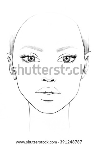 makeup templates for the