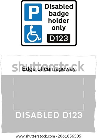 Similar – Image, Stock Photo Traffic sign prescribed driving direction straight ahead (traffic sign no. 209-30) partly covered with snow