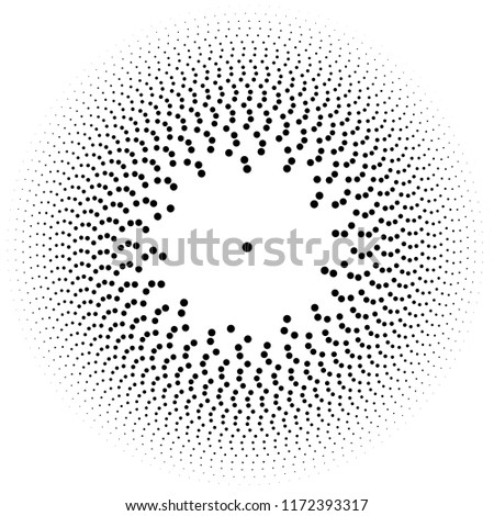 Line Spiral Gradient Optical Art Texture 7