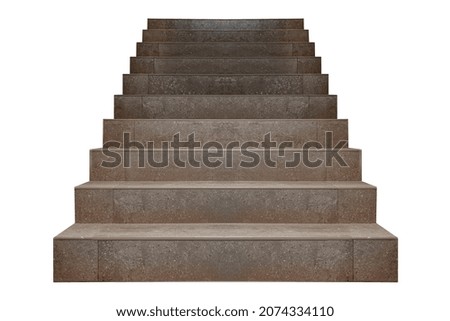 Image, Stock Photo Wood marbled steps at the Berlin Velodrom