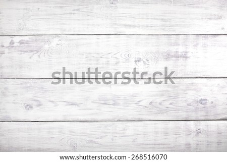 Old white rustic wood background, wooden surface with copy space