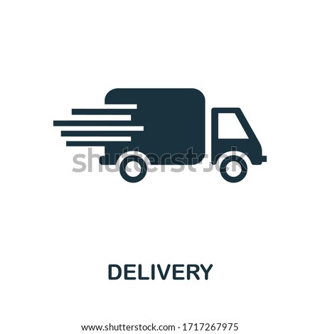 Delivery icon. Simple illustration from laundry collection. Creative Delivery icon for web design, templates, infographics and more