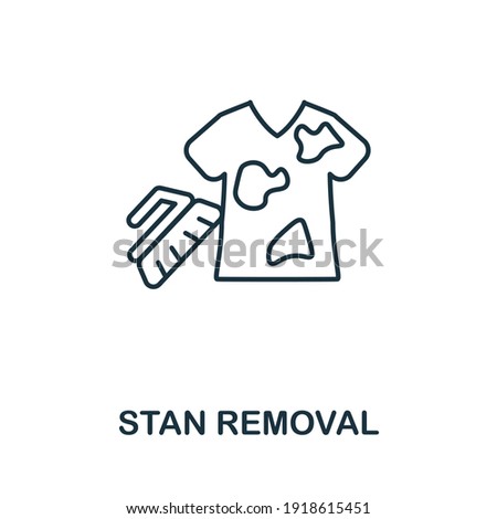 Stan Removal icon. Simple illustration from laundry collection. Creative Stan Removal icon for web design, templates, infographics and more