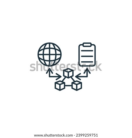 Oracle icon. Monochrome simple sign from blockchain collection. Oracle icon for logo, templates, web design and infographics.