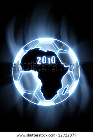 Illustration for the 2010 South African World Cup