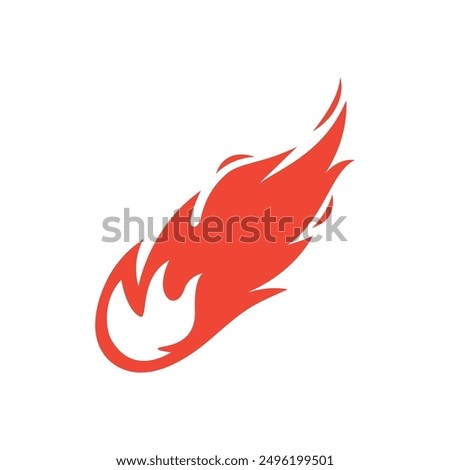 meteor,meteorite logo vector template design 