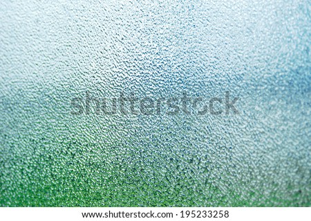 Texture of Frosted Window Glass