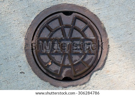 Similar – Image, Stock Photo Shut-off at the entrance