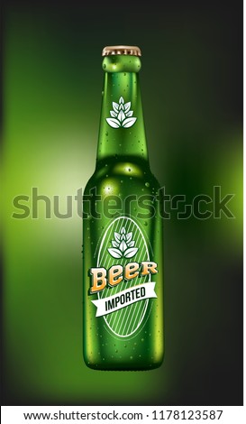 Green Ice Cold Beer