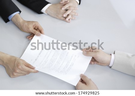 Exchange of documents