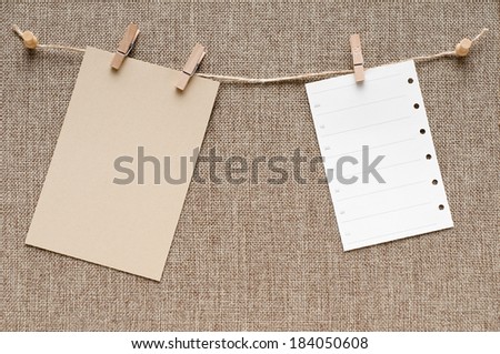 Calendar notes and message board