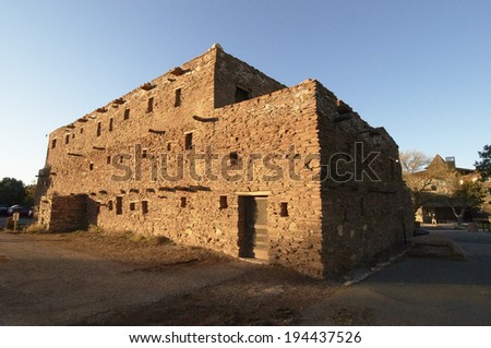House side of the Hopi Indians of Native American