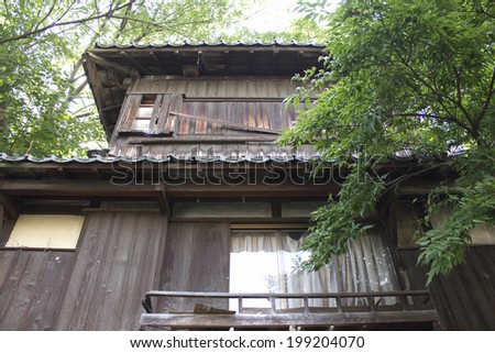 An Image of Japanese-Style Deserted House