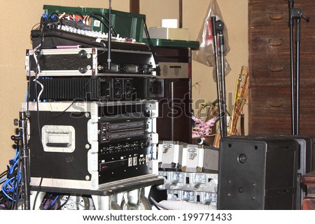 Audio Equipment For The Live Music