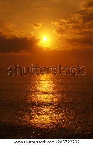 The Morning Sun Of Ashizuri Cape