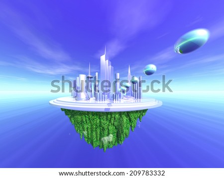 An Image of The Space City