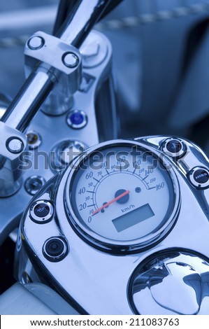 Speedometer Of A Bike