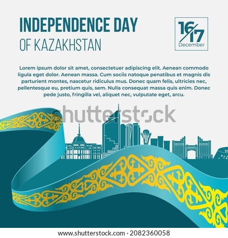 Independence day of Kazakhstan Holiday