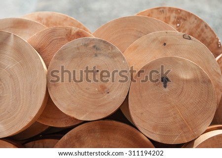 Cutting boards wood for minor cuts grew fruits and vegetables in the household.