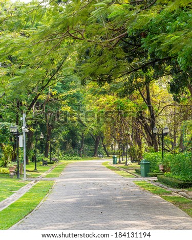 Green city park,Thailand